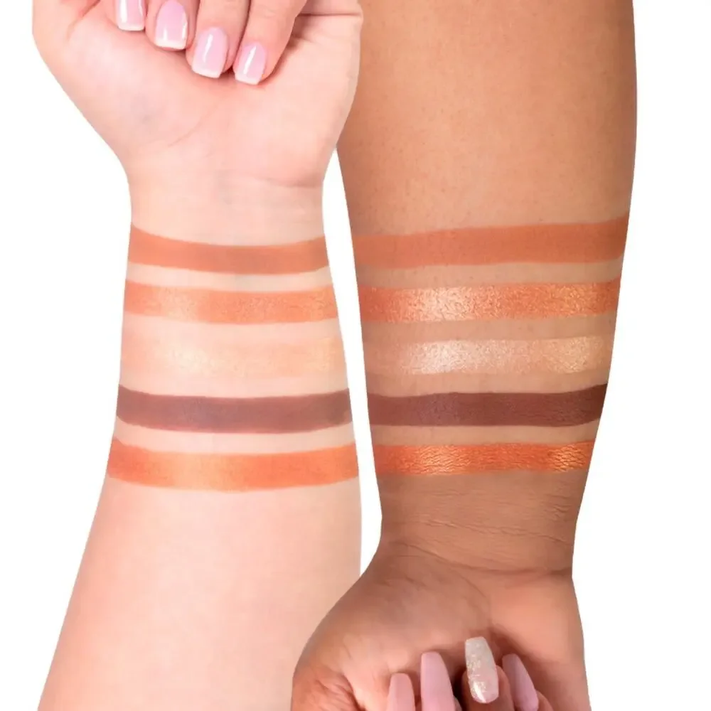 NEW OFRA Signature Luxe Eyeshadow Palette Truffle‎ Divine Rodeo Drive Clay Brown